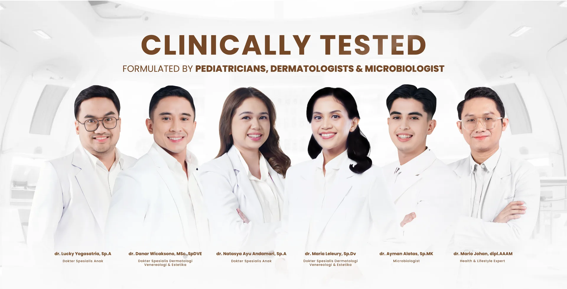 Clinically Tested — Diformulasikan oleh Dokter Anak, Dokter Kulit, dan Mikrobiolog Moell