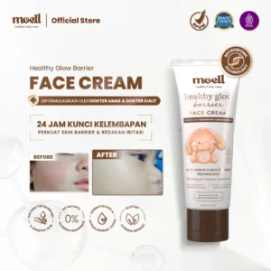 Moell Face Cream 40gr – Healthy Glow Barrier With Green Tea Extract Panthenol 1