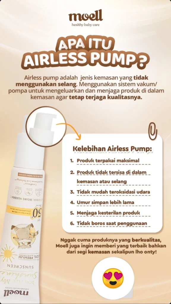 Moell Physical Sunscreen Anak 30gr 8