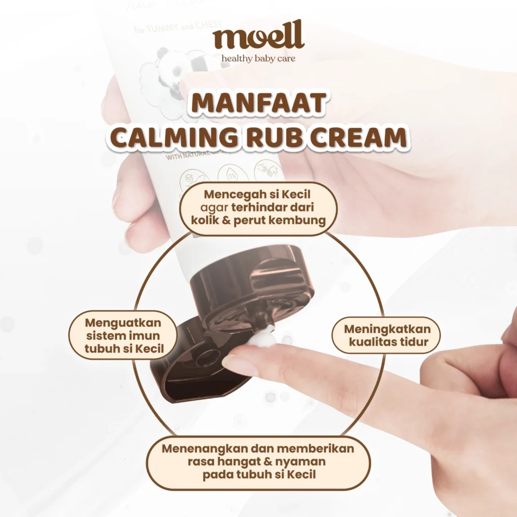 Moell Soothing Calming Rub Cream 50gr